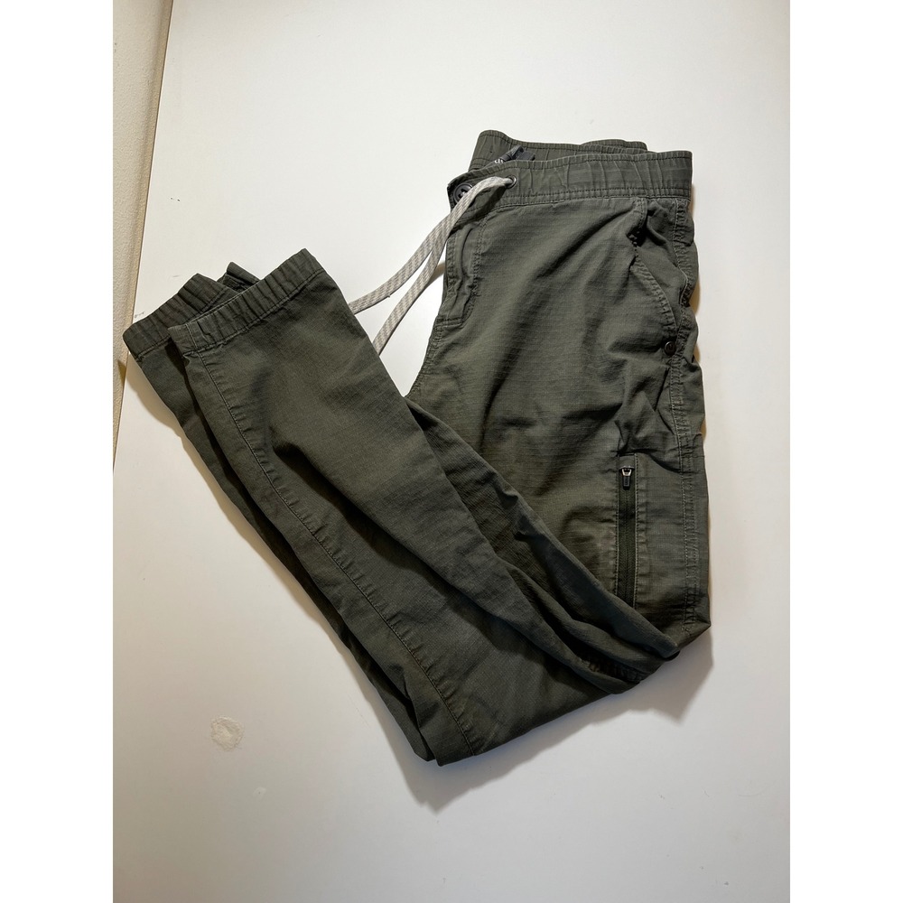 Vouri Womens  Ripstop Pants S Army Green DuraTerra Mid Range Rise